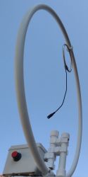 Antena bucla magnetica Ø630mm fara LNA - receptie HF extinsa pentru semnale slabe