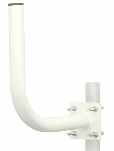 Suport antena 250×600mm, Ø38mm, fixare pe teava cu colier