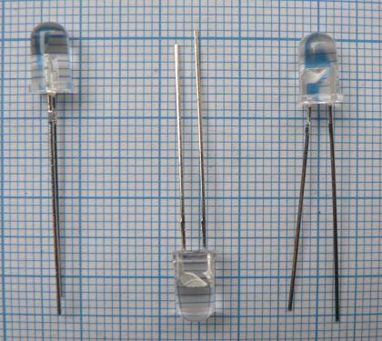 LED infrarosu, 5mm, albastru