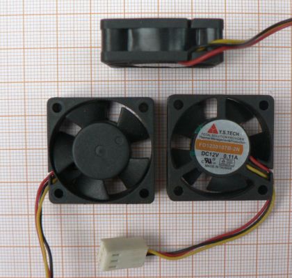 Ventilator 30*30*10mm, 12Vcc