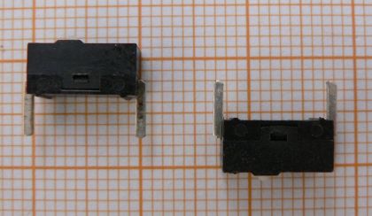 Microintrerupator Off-(On), 1circ/2pol, 1A/250V, 10x5x5mm