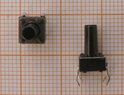 PushBut_SMD 6*6*11mm vertical
