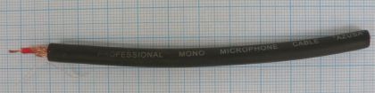 Cablu microfon mono, centru 20x0,12, tresa 48x0,12, 6,2mm