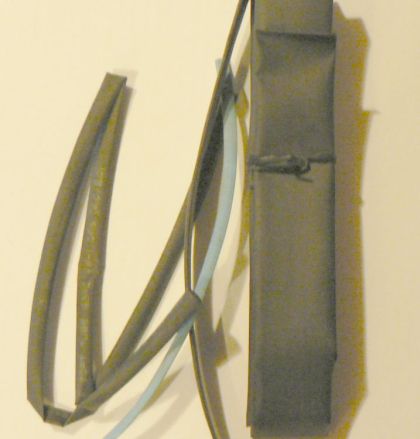 Tub termocontractabil, diametrul initial 9 mm la final 4mm