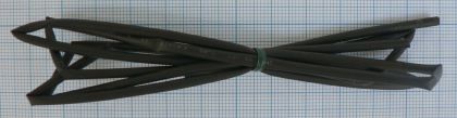 Tub termocontractabil, diametrul initial 1.5 mm la final 0.75mm