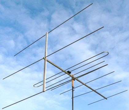 Antena Yagi FM profesionala, 9.7 dBi castig