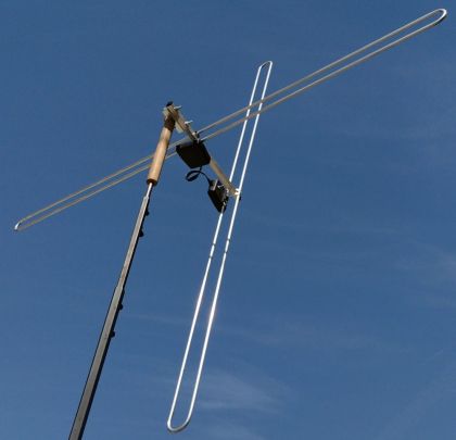 Antena VHF 127 MHz, 2,15 dBi, omnidirectionala, polarizare V/H