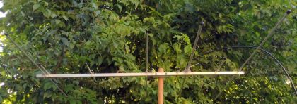 Antena Yagi 3-in-1, 2m/70cm - personalizata pentru locatia ta, polarizare orizontala/verticala