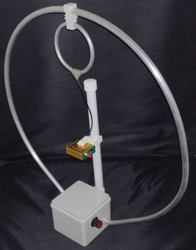 Antena bucla magnetica Ø500mm cu LNA - receptie compacta pentru semnale slabe