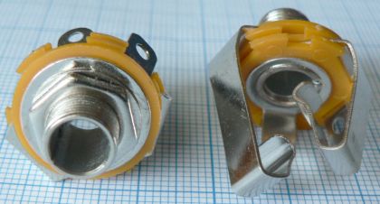 Mufa jack mama 6,3mm stereo, panou (varianta B)
