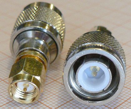 Adaptor/reductie SMA tata - TNC tata