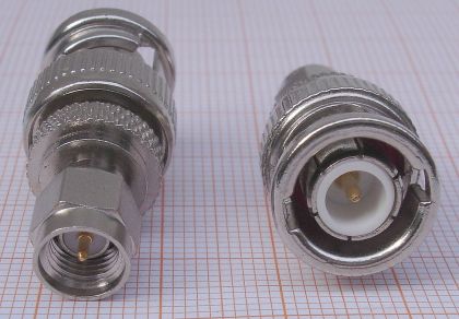 Adaptor/reductie BNC tata - SMA tata