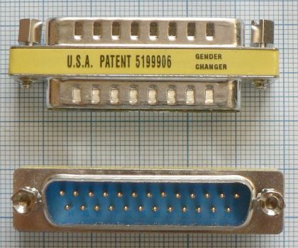 Adaptor/reductie DSUB 25 pini tata - DSUB 25 pini tata
