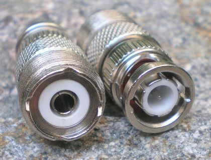 Adaptor/reductie BNC tata - UHF mama
