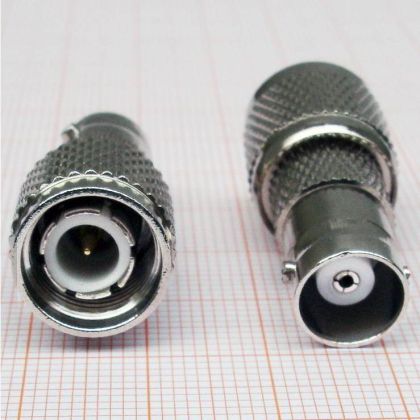 Adaptor/reductie TNC tata - BNC mama