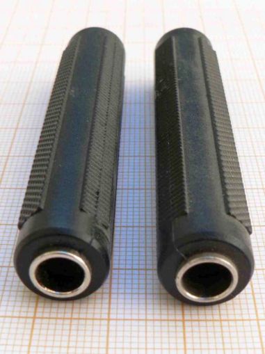 Adaptor/reductie jack 6,3mm mama stereo - jack mama 6,3mm stereo