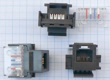 Mufa keystone mama, 6/4 (RJ11)