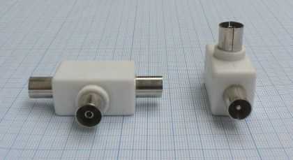 Adaptor/reductie TV mama - 2x TV tata, plastic