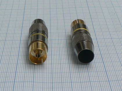 Mufa TV mama, pe cablu 8,5mm