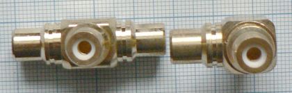 Adaptor/reductie RCA tata - 2x RCA mama (T, 3 RCA mama)