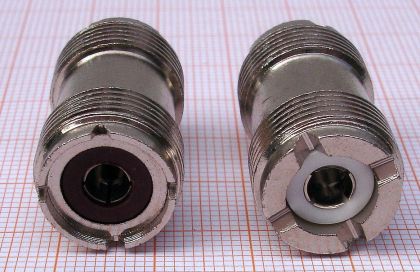 Adaptor/reductie UHF mama - UHF mama