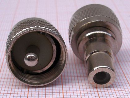 Adaptor/reductie UHF tata - RCA mama