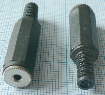 Mufa Jack mama 2.5 mono pe cablu 4mm