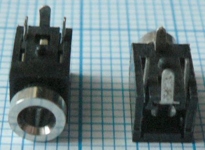 Mufa jack mama 2,5mm stereo, placa ingusta