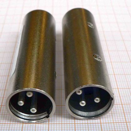 Adaptor/reductie XLR tata - XLR tata