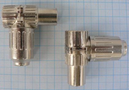 Mufa TV mama, 90 grade, cablu 7mm