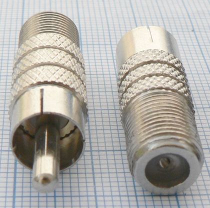 Adaptor/reductie RCA tata - F mama