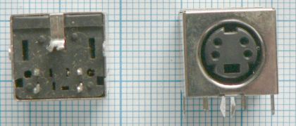 Mufa S-VHS mama, 4 pini, placa