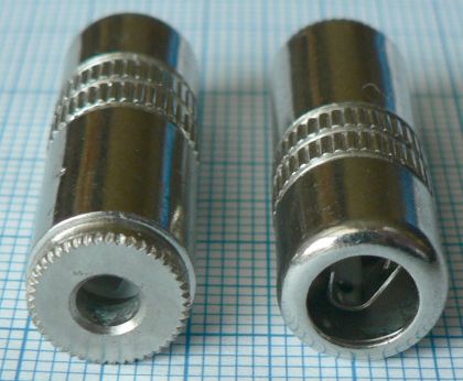 Mufa jack mama 3,5mm stereo, pe cablu 4,5mm (fara protectie la indoirea cablului)