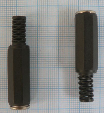 Mufa jack mama 3,5mm stereo, pe cablu 5mm