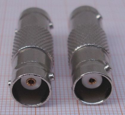 Adaptor/reductie BNC mama - BNC mama