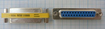 Adaptor/reductie 25 pini mama-25 pini mama
