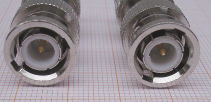 Adaptor/reductie BNC tata - BNC tata