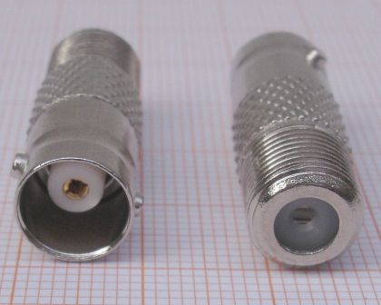 Adaptor BNC mama - F mama