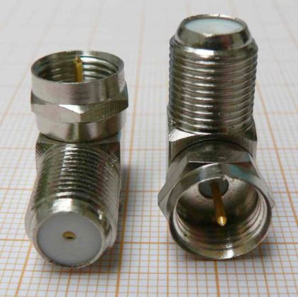 Adaptor/reductie F tata 90° - F mama