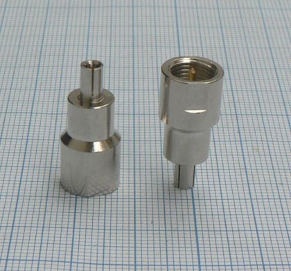 Adaptor/reductie FME tata - TS9 tata
