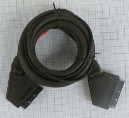 Cablu SCART tata - SCART tata, 21 pini, 1,5m