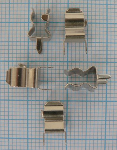 Soclu siguranta, cu borne, 5x20mm