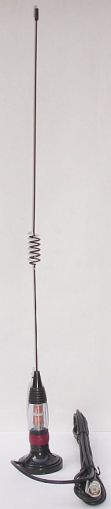 Antena auto CB, 27MHz, polarizare V, 50 Ohm, conector UHF tata, lungime 77cm