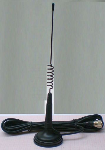 Antena auto CB Sunker elite 105, 26-28MHz, polarizare V, 50 Ohm, castig 3dB, VSWR 1,2:1, P=30W, conector UHF tata, lungime 35cm, fixare magnetica, cablu RG58 3m, greutate 0,5kg