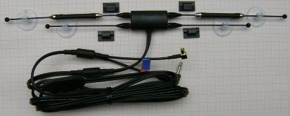 Antena TV, FIF-UIF, auto pach, castig 1-3 dB