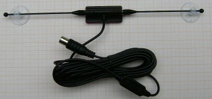 Antena TV UIF, auto/pachet, castig max. 10dBi