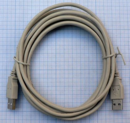 Cablu USB tata A - USB tata A, 3 m