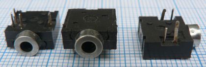Mufa Jack mama 2.5 stereo placa lata