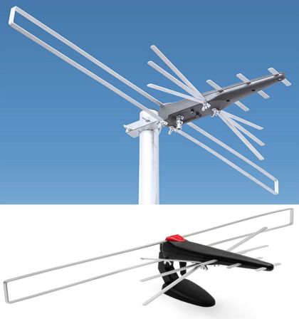 Antena  Radio TV, FIF-UIF, DVB-T, castig 31dbi