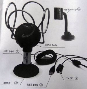 Antena TV ,BVB-T,  FIF-UIF, casting 30db